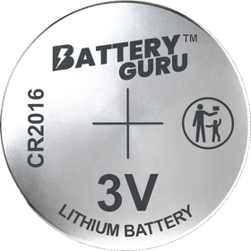 CR2016 car key battery