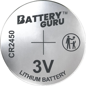 CR2450 car key battery